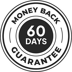 Sixty day money-back seal